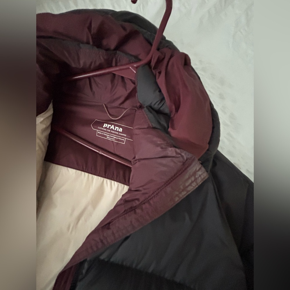 Prana puffer coat